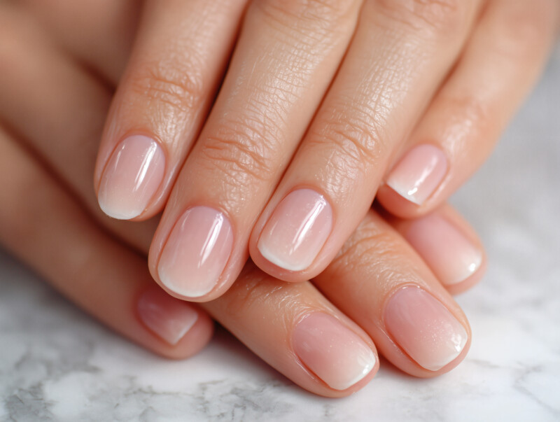 滑らかな爪の画像