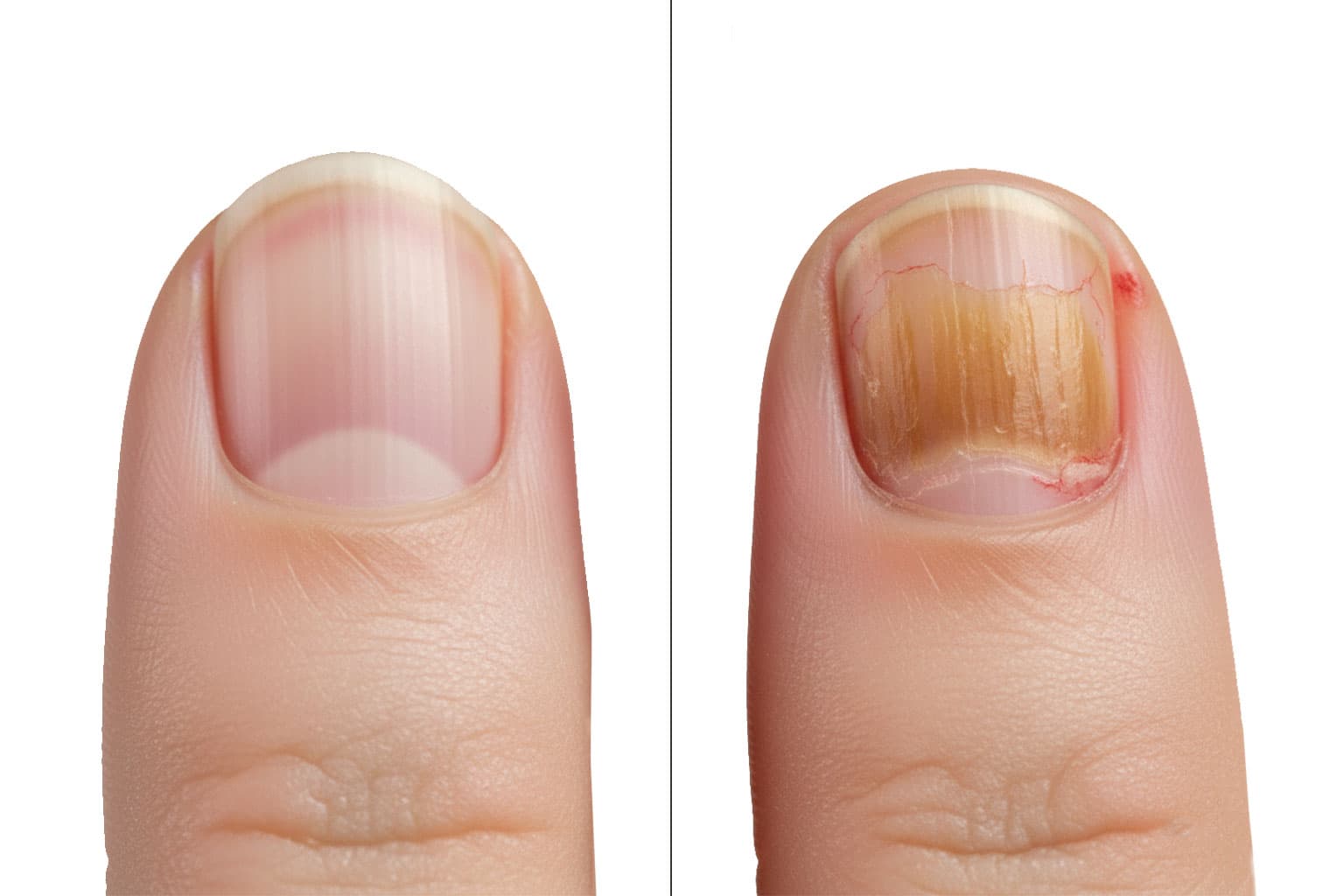 深爪の放置によって起こる様々な症状とリスク画像